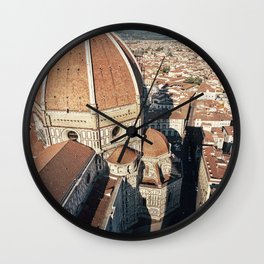 Florence Il Duomo Photo Wall Clock