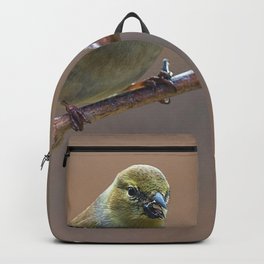 Early Spring Goldfinch Backpack