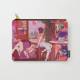 Strawberry Afternoons Carry-All Pouch