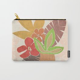 Two Flowers Carry-All Pouch