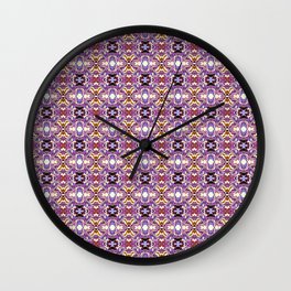 Coldheart OG Pattern Wall Clock | Shadow, Purple, Battle, Elf, Shoot, Graphicdesign, Raid, Rare, Dark, Champion 