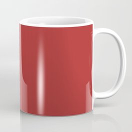 Metallic Red - solid color Coffee Mug