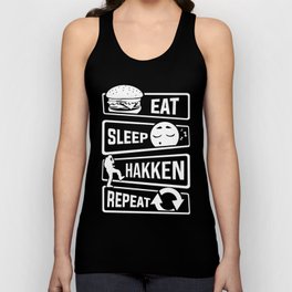 Eat Sleep Hakken Repeat - Gabber Hardstyle Tank Top