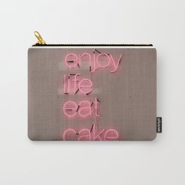 enjoy life eat cake Carry-All Pouch
