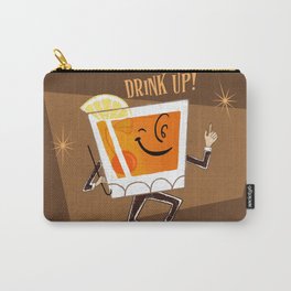 Mr. Whiskey Says Drink Up Carry-All Pouch