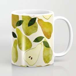 mediterranean pears watercolor Coffee Mug