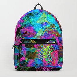 Opening The Gates of The Mind (Grape Glow) Backpack