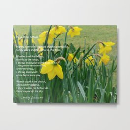 Dirge of the Daffodil Metal Print