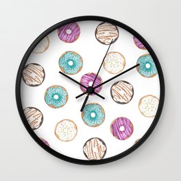 Lots a Donuts Wall Clock