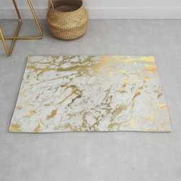 Gold marble Rug