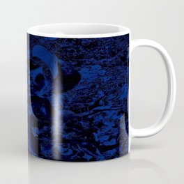 Painted Blue Coffee Mug