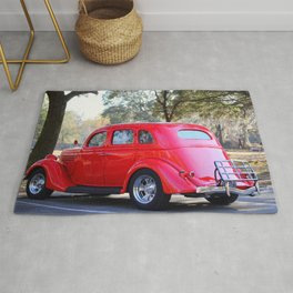 Red Hot Rod Rug