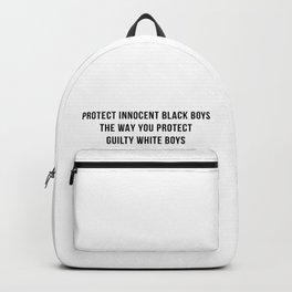 PROTECT INNOCENT BLACK BOYS Backpack