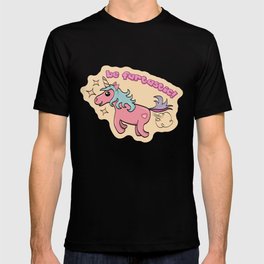 Be fartastic farting unicorn T-shirt