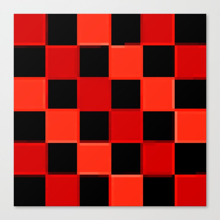 red and black checkerboard