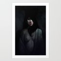 Portrait of Ikuko's Ghost Art Print
