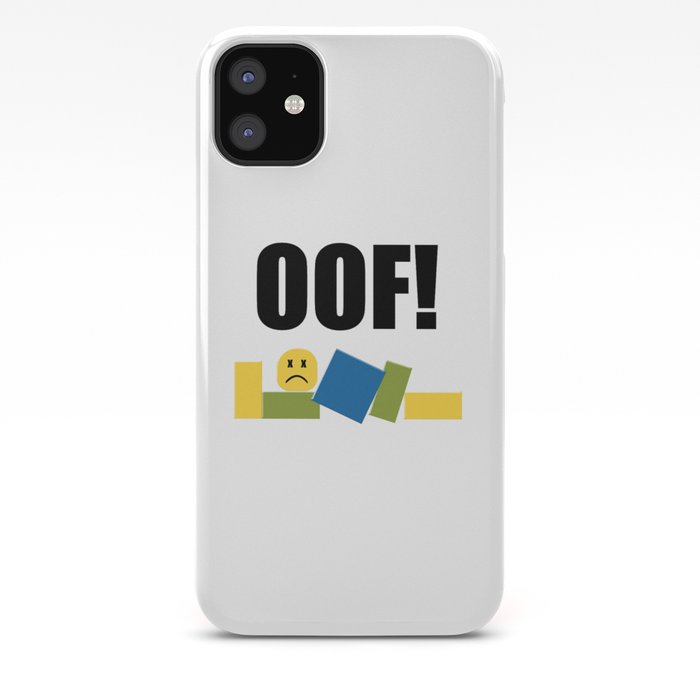 Roblox Oof Iphone Case By Chocotereliye Society6 - empty pocket roblox