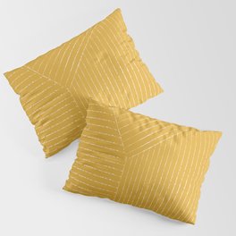 Lines (Mustard Yellow) Pillow Sham
