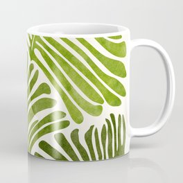 Summer Fern Simple Modern Watercolor Coffee Mug