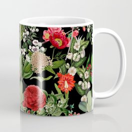 Botanical Pattern Coffee Mug