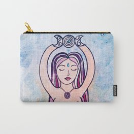 Nude spiral goddess Carry-All Pouch