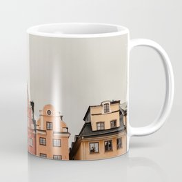 Stockholm, Sweden | Gamla Stan | old buildings | bright colors | colored houses | art print | travel photography | city print   Coffee Mug
