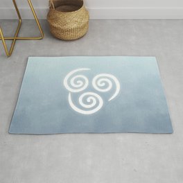Avatar Air Bending Element Symbol Rug