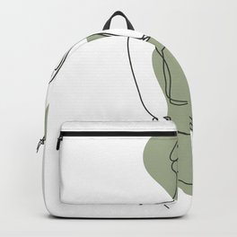 Girl Silhouette Backpack