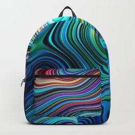 Psychedelic Swirl Design  Backpack