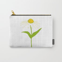 Yellow Daisy Carry-All Pouch