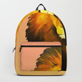 Halftone Lion Backpack
