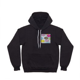 Concrete & Colorful Donuts Pattern Hoody