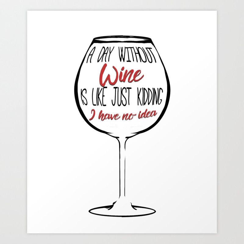 Wine lover wine glass